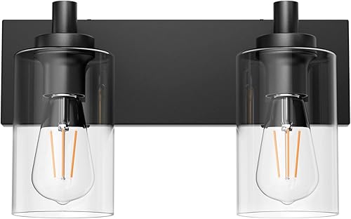 Miniatura 10 de Tipace Reemplazo de accesorio de iluminación de 1.65 pulgadas, 5.51 pulgadas de diámetro, pantalla de vidrio transparente redondo de 4.92 pulgadas