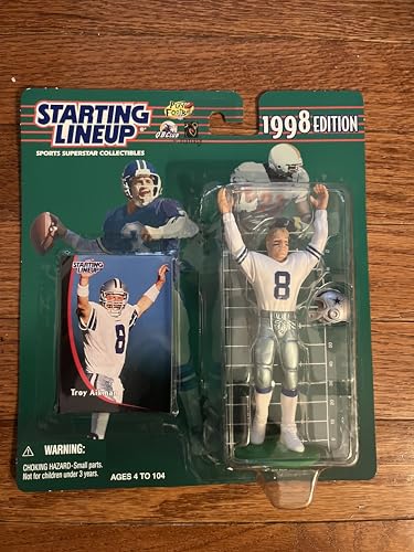 1998 Troy Aikman Starting Lineup 5 Inch Figure