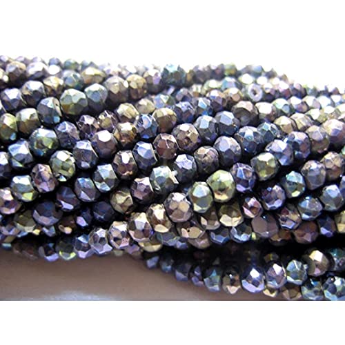 Perles en pyrite 3mm facettées pour réparer et personnaliser vos bijoux