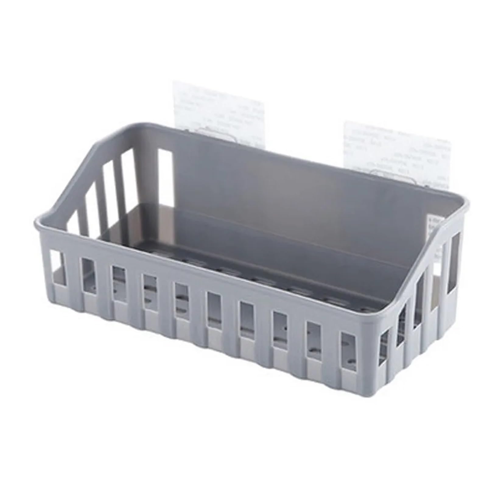 DHYUACN Shower Caddy Kitchen Bathroom Wall Storage Shelf Hanging Rack Corner Basket Holder Organizer(Light gray)