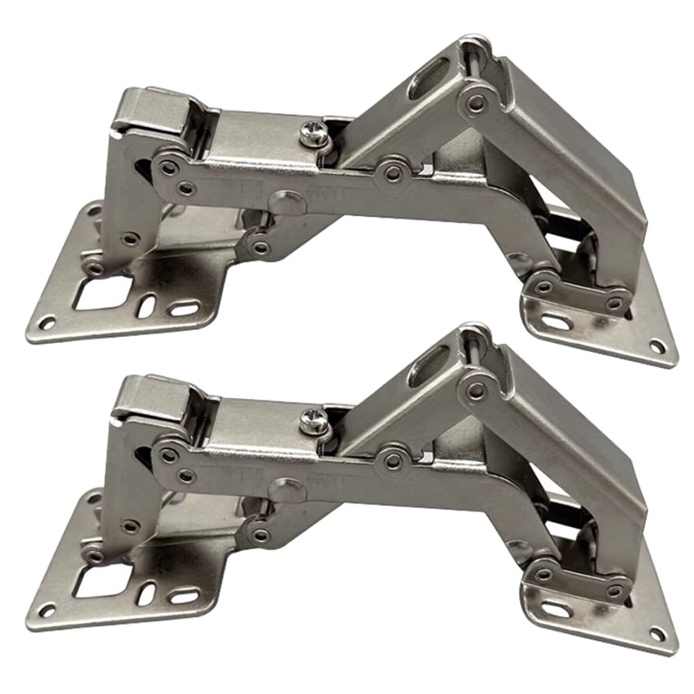 Jnchdghwa As Shown 2 Piece Of 170 Degree Thick Stainless Steel Hydraulic Hinge Furniture Hardware Concealed Hinge