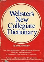 Webster's New Collegiate Dictionary 0877793190 Book Cover