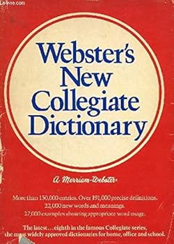 Hardcover Webster's New Collegiate Dictionary (Indexed) Book
