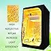 2in1 Grow Tent for Indoor Growing System (60cm x60cm x90cm) 600D Grow Tent - High Reflective Mylar - Heavy Duty Frame - All-in-1 Waterproof Floor Tray - Ideal for Hydroponics Indoor Plant Growing