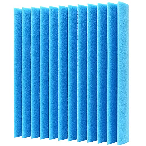 Acoustic Panels - 12Pcs Acoustic Foam Panels Wedge 1 X 12 X 12 Soundproof Studio Wall Tiles,Studio Foam Wedges - High Density Panels - Soundproof Wedges Easy Install