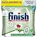 Finish Powerball 0% - Pastillas para el lavavajillas todo en 1 - formato 60 unidades