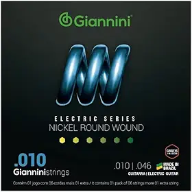 Encordoamento Guitarra Geegst 10, Giannini