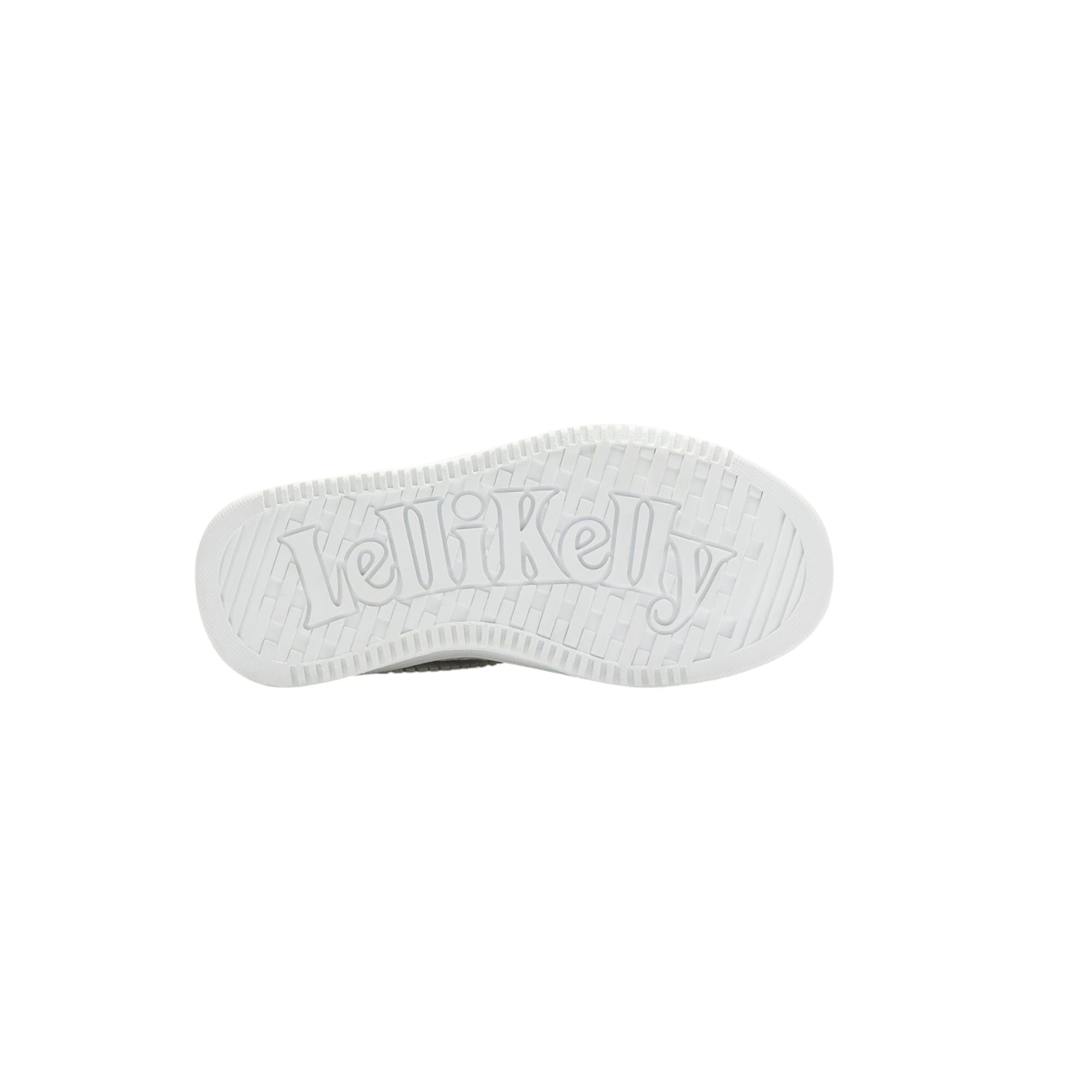 Lelli Kelly Sneaker Bambina, Rosa e Bianco, Pizzo Sangallo, Chiusura a Strappo. Numerazione dal 26 al 33 Gadget in Regalo