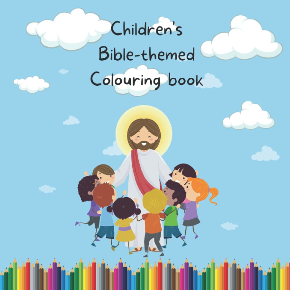 Buy Children's Bible Themed Colouring Book Christian Religious Kids