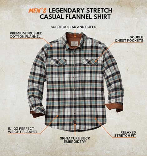Image of Legendary Whitetails Men's Legendary Flannel Shirt