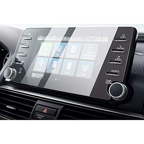 Image of CDEFG Car Screen Protector Center Control Navigation Touchscreen Protector for 2018-2021 2022 Accord Sport EX EX-L Touring, Tempered Glass HD Scratch Resistance (8-inch Clear)