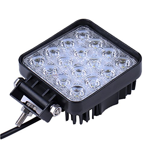 LED 18W/36W/48W/72W/234W/306W lámpara de trabajo de luz de trabajo 1800LM-30000LM 67IP Copia de seguridad Luces u0096 Tractor digger (4DFW48W)
