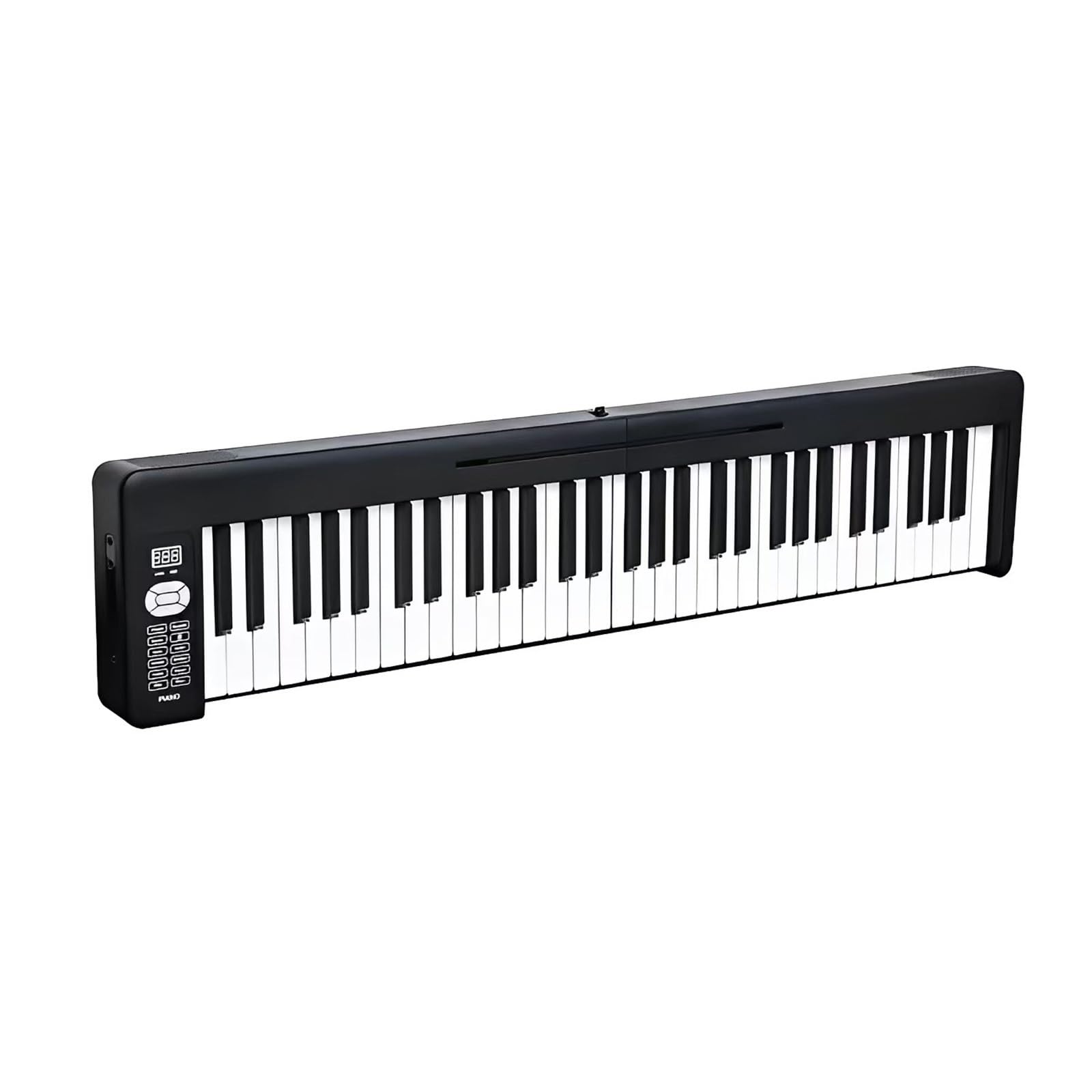 Tastiera Elettronica Professionale Il Pianoforte Elettronico Pieghevole A 61 Tasti È Portatile E Adatto Ai Principianti(Bk)
