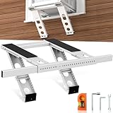 WEETALL Air Conditioner Support Bracket No Drill: Heavy Duty 220lbs, Adjustable Width 31.5