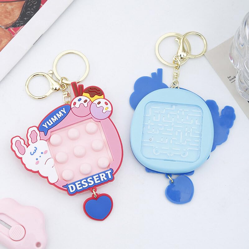 Amazon.co.jp: ぷちポップキーホルダー うさぎ 無限プチプチ ストレス