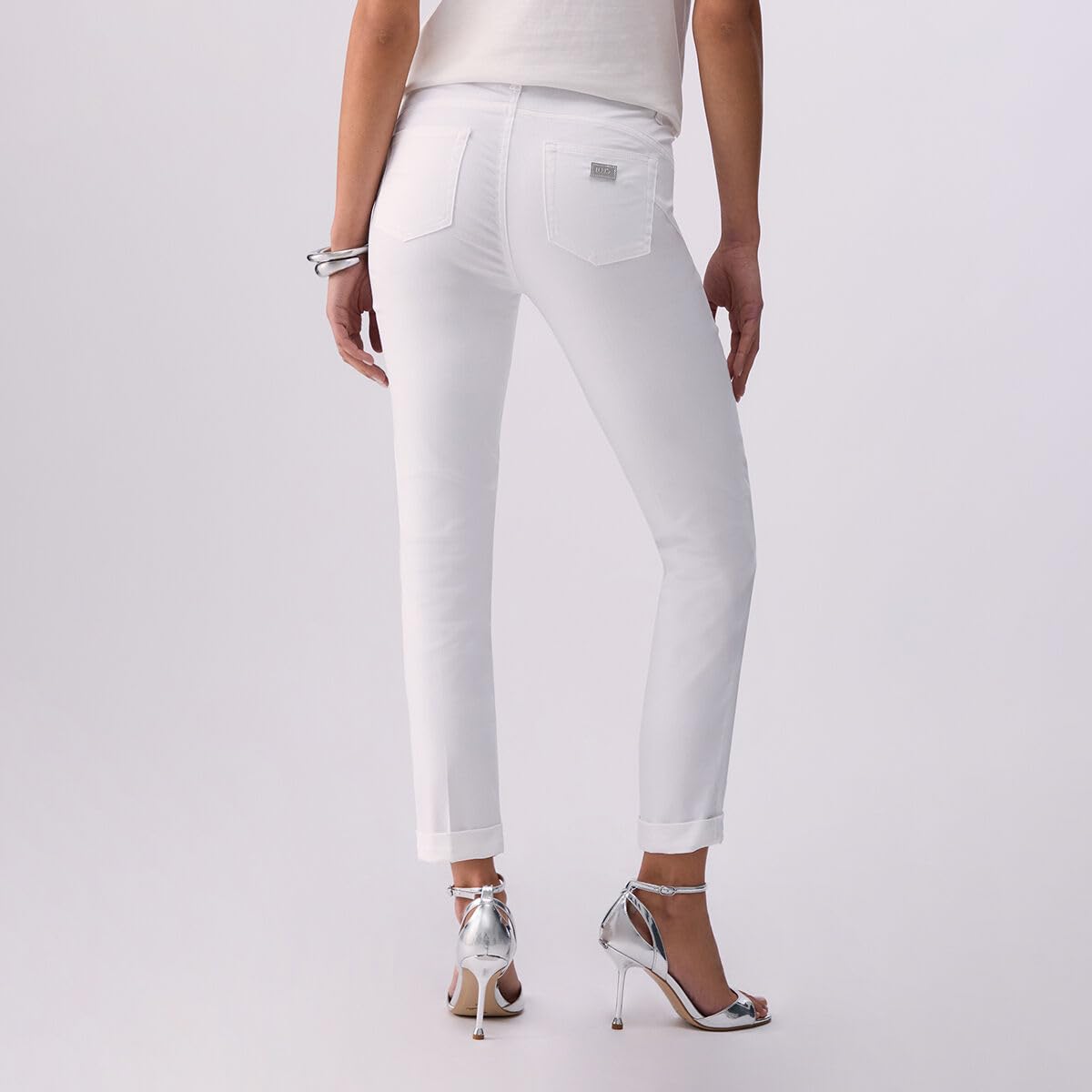 Liu Jo Cropped Skinny Trousers
