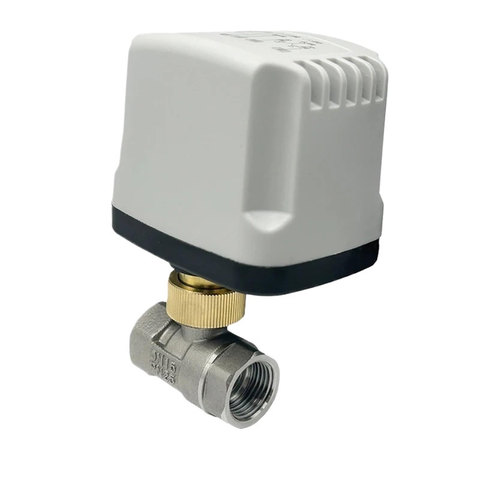 Vanne à boisseau sphérique motorisée 220V AC en acier inoxydable 304 pour contrôle d'eau IP65
