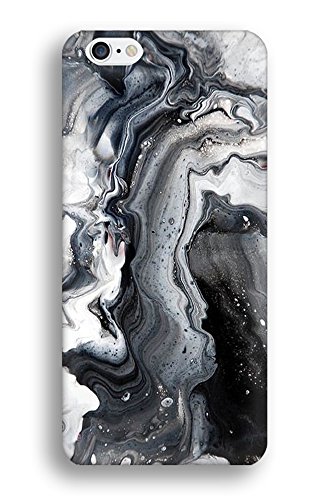 iPhone 5S Case, CaseCarnival Black Metallic Marble Print iPhone 5 Case