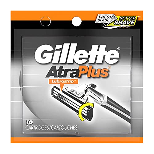 Gillette Atra Plus Cartridges, 10 CT (Pack of 3)