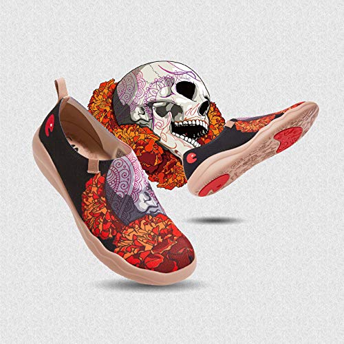 UIN Men's Loafers Travel Shoes Slip On Knitted Walking Shoes Casual Lightweight Comfort Fashion Sneaker Love Confession Toledo Ⅱ2