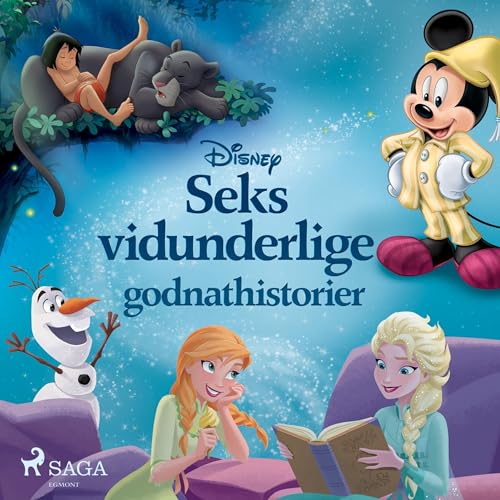 『Seks vidunderlige godnathistorier』のカバーアート