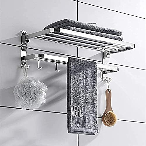 Support de rangement pliable sans poinçon pour suspendre le linge sans percer le mur