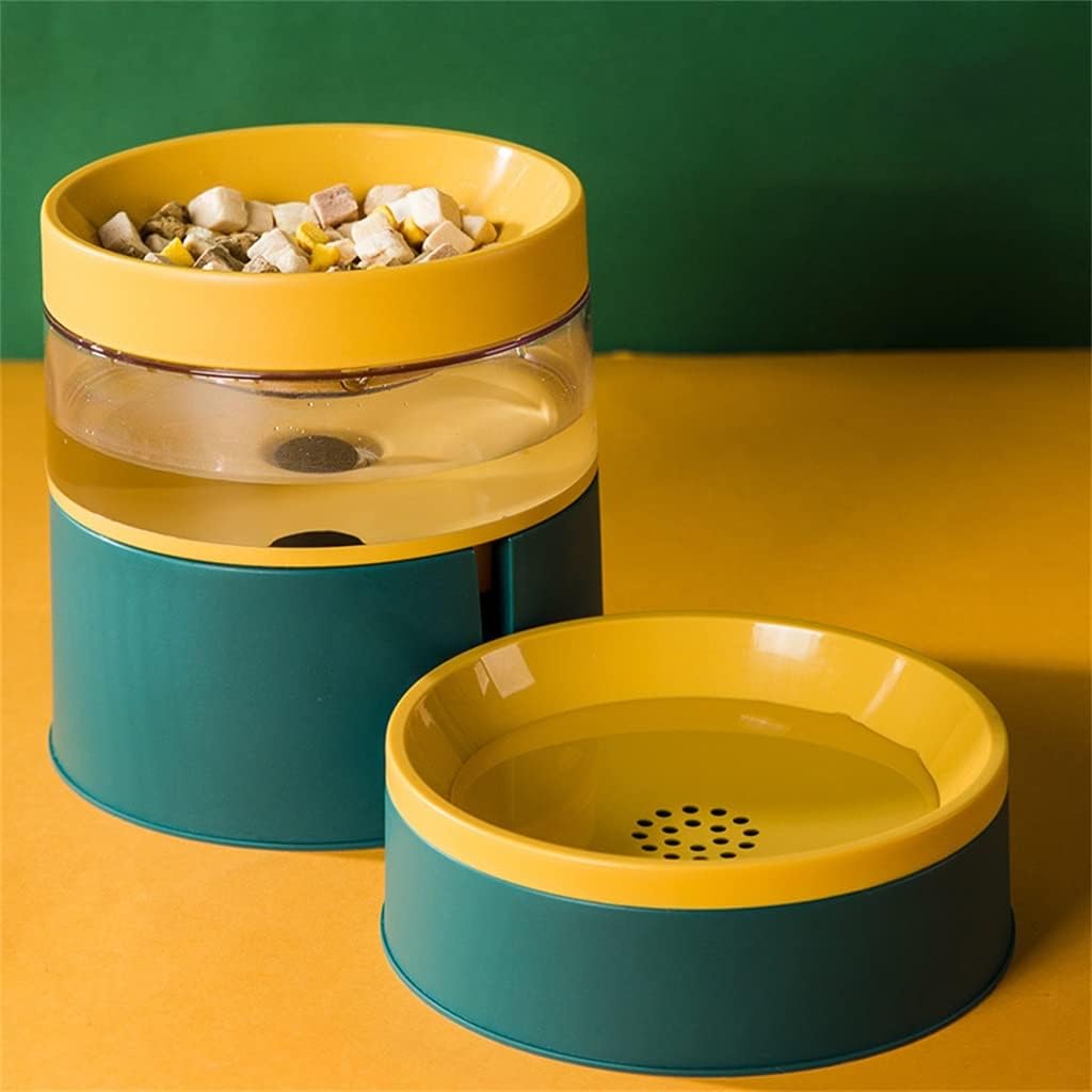 Pet Dog Drinking Feeder Bowl Automatic Cat Water Fountain Puppy Food Holder Dogs Cats Dispenser Accessories(Black) image 3
