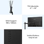 KOORUI 22 Inch Computer Monitor, FHD 1080P VA Desktop Display, 120HZ Ultra Thin Bezel/Eye Care/Ergonomic Tilt, HDMI VGA Ports LED Monitor for PC, VESA Mounting