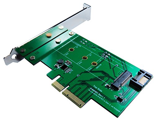 ZTC Lightning Card M.2 NGFF SSD (PCIe 2 and 4 Lane or SATA III Type) To PCI-e or SATA III Internal Card. UP To 1.6GB/s on the 4 Lane PCIe Model ZTC-EX001