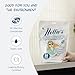 Nellie’s Oxygen Brightener –Powder Stain Remover for Laundry – Brightens Whites, Protects Colors – Bleach-Free, Septic-Safe (50 Scoops) - Made in Canada