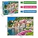 Jigsaw Puzzles for Adults 1000 Piece Puzzle for Adults 1000 Pieces Puzzle 1000 Pieces-Italy Famous Scenery Lake Como