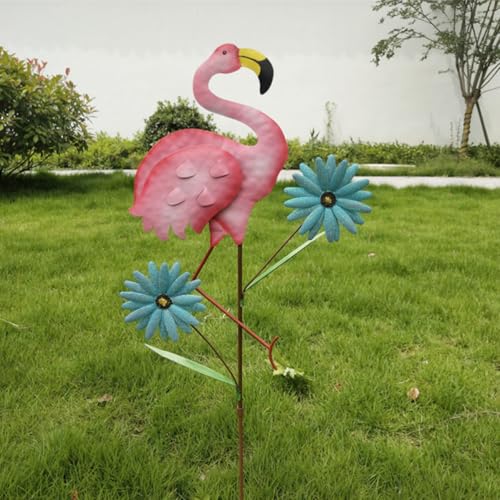 Flamenco de jardín para decoración exterior duradera que no se decolora 6