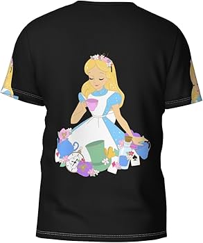 ビンテージ 不思議の国のアリス ロングTシャツ Amazon | 不思議の国のアリス マッドハッター ヴィンテージイラスト T