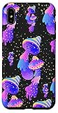 iPhone XS Max Black Magic Psychedelic Mushoom Cute Cell Phone Case Gift Case