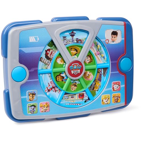 Paw Patrol Academy Rescue Mission Pup Pad Jouet interactif avec lumières, sons et musique, jeu de simulation pour garçons et filles à partir de 3 ans