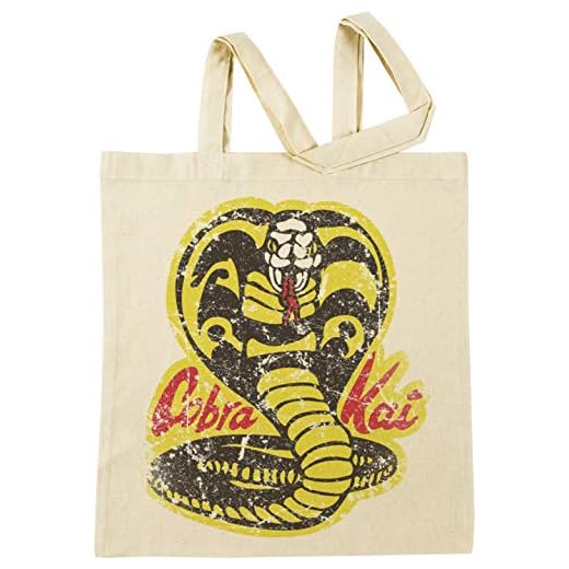 Vendax Cobra Kai - Kárate Niño Beige Bolsa De Compras