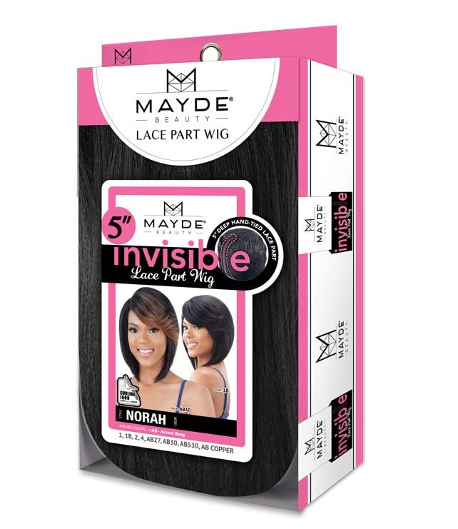 Mayde Beauty Invisible 5 inch Lace Part Wig NORAH (AB27)