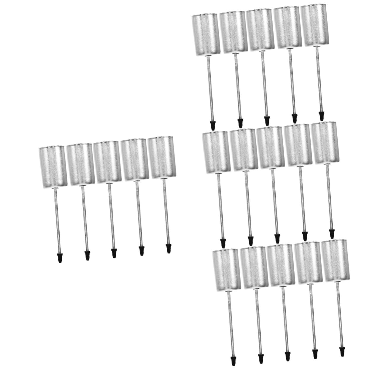 HOOTNEE 20pcs Candle Holder Spike Insert Sturdy Christmas Decor Candle Cups for Holiday Ambiance for Festive Table Centerpieces