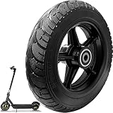 【Matériaux de haute qualité 】 notre pneu de scooter électrique est fait de caoutchouc résistant à l'usure et de plastique technique de haute qualité, La structure rainurée de la surface du pneu en caoutchouc solide de ce pneu de scooter électrique de 8 pouces assure une excellente adhérence, stabilité et résistance au glissement, les roues de remplacement pour scooters ont des rainures en caoutchouc sur la surface, une résistance aux explosions et à la pression, une résistance à l'usure et une résistance au glissement, peuvent gérer des irrégularités. routes, dissipation thermique rapide et longue durée de vie.