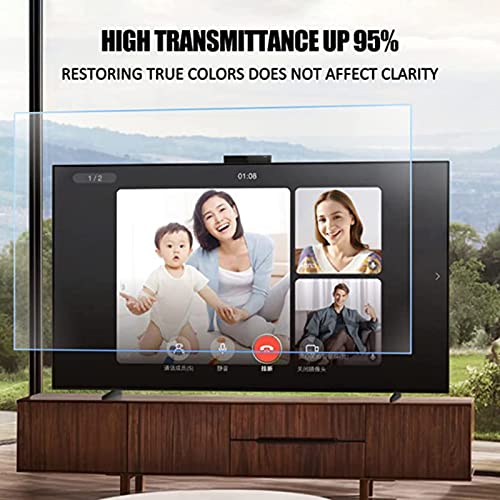 Filtre de protection TV anti-lumière bleue 49 pouces avec traitement antireflet pur - 4