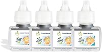 Vista 5 de Scent Fill Ambientador de néctar de jazmín enchufable, 4 recambios de aceite perfumado