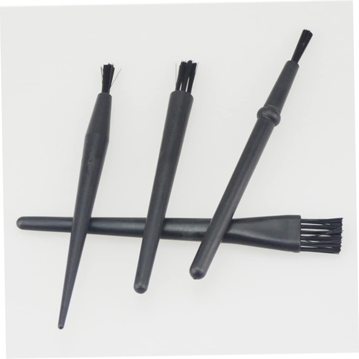 1set Static Brush Set for Electronics Cleaning Brushes for Repair Workshops Includes Pen and Round Handle for Detailed Cleaning Tasks