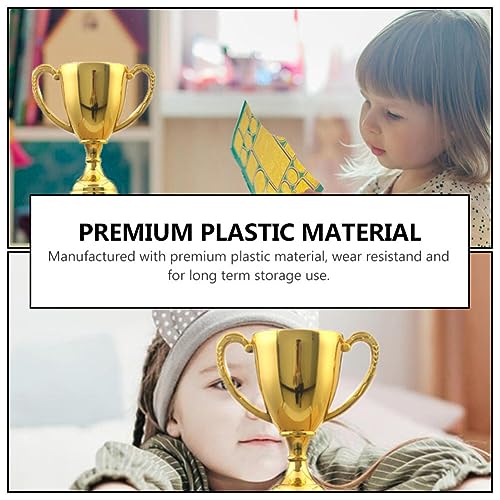 Toddmomy 1 PC Plástico Troféu Mini Troféu Modelo Brinquedos Prêmios Modelo De Brinquedo Mini Troféus
