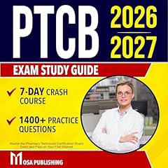 PTCB Exam Study Guide 2026-2027 Audiolibro Por Mosa Publishing arte de portada