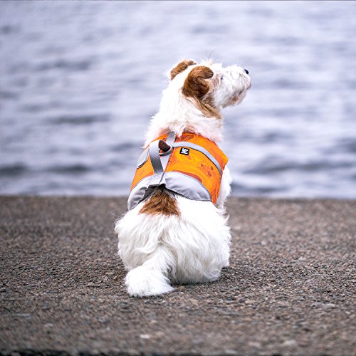Hurtta Rettungsweste für Hunde, Orange Camouflage, Größe 0, für Hunde, Orange/Camouflage Größe XS