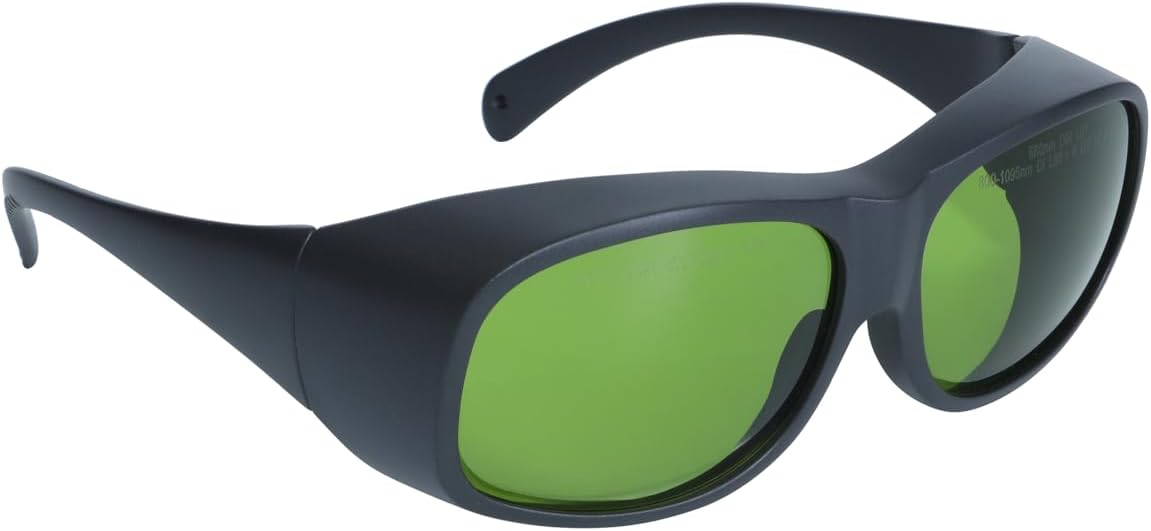 LaserPair 450/1064nm Laser Engraving Safety Goggles, 450nm Blue + 1064nm ND:YAG Laser protection according CE EN207(Model: YHP)