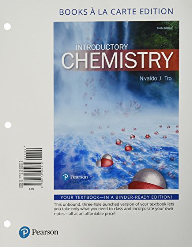 Introductory Chemistry, Books a la Carte Plus M... 013455731X Book Cover