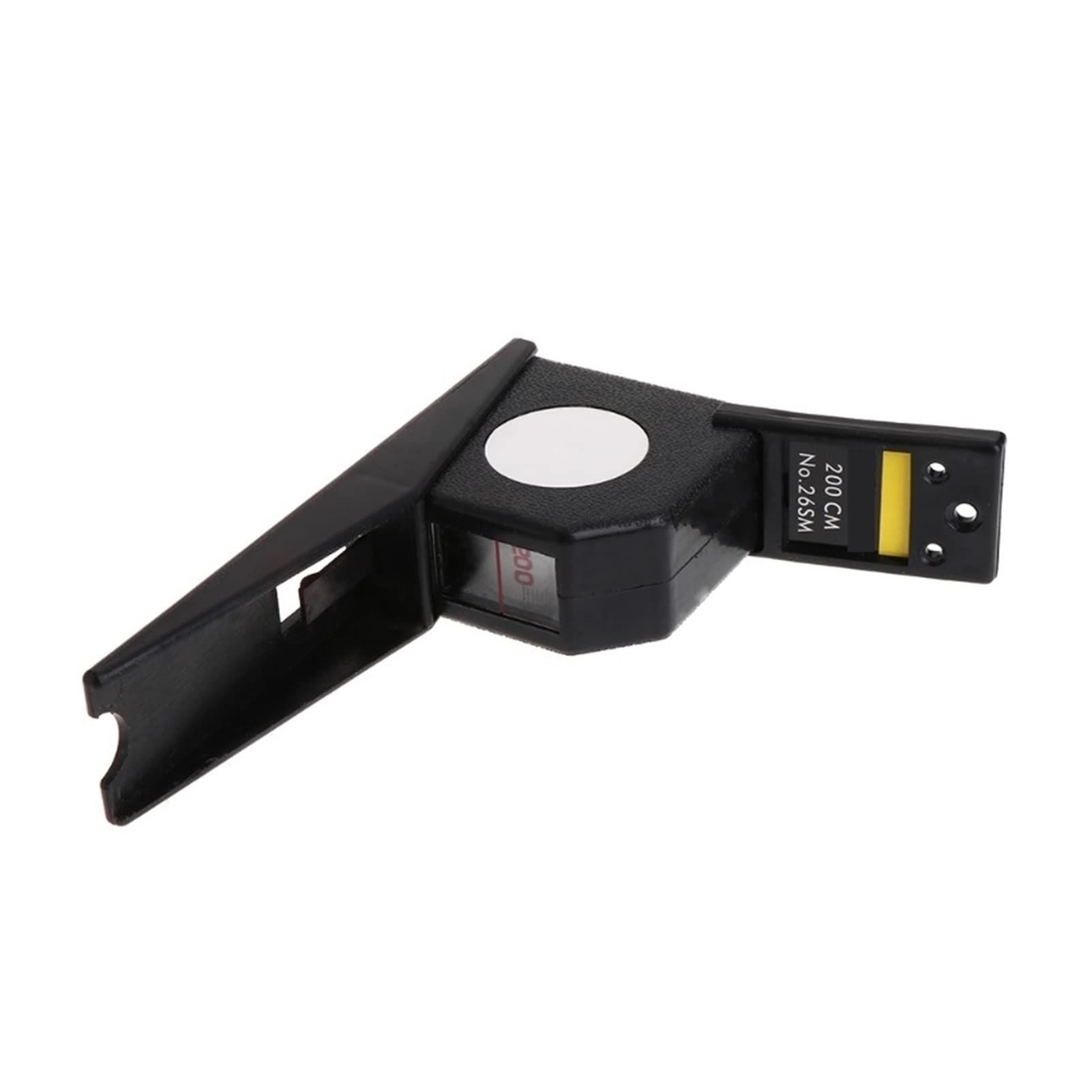 Generic 200cm Stadiometer Black Wall Mounted Height Meter Growth Ruler CM Metric U4LB