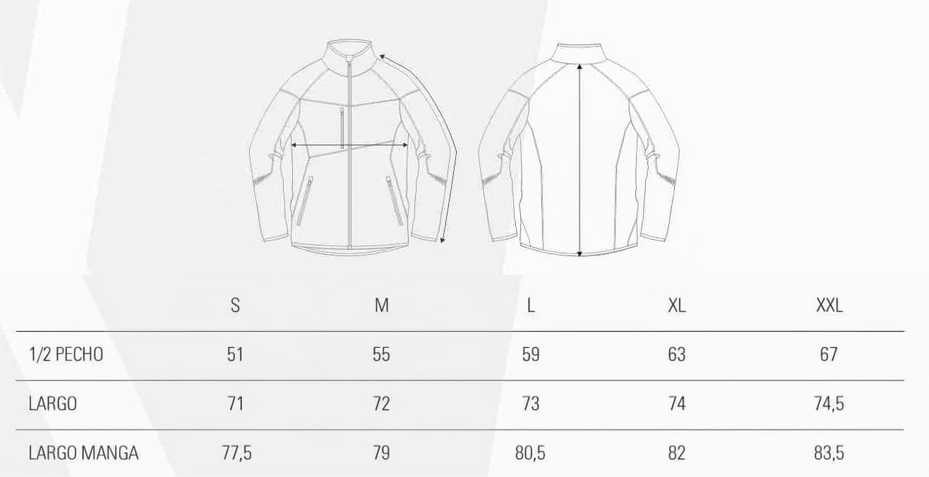 WORKTEAM Chaqueta Softshell Hombre, Corta Vientos, Repelente al Agua y Resistente al Desgarro, Interior Térmico Transpirable con Bolsillos Cremallera, Hombre