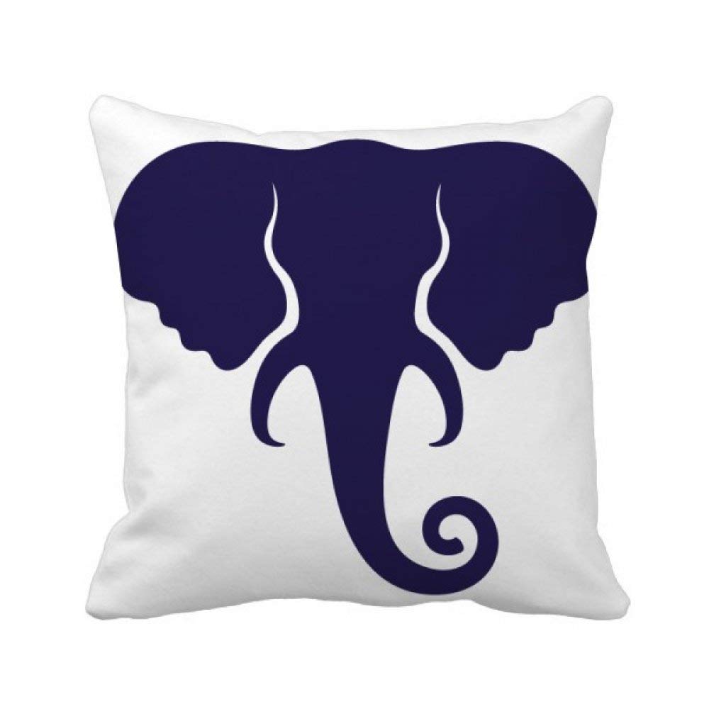 Housse de coussin éléphant Thaïlande motif carré pour créer un coin lecture cosy